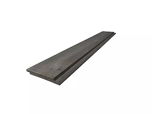 Kledning dobbelfals 60° 19x148 mm grå