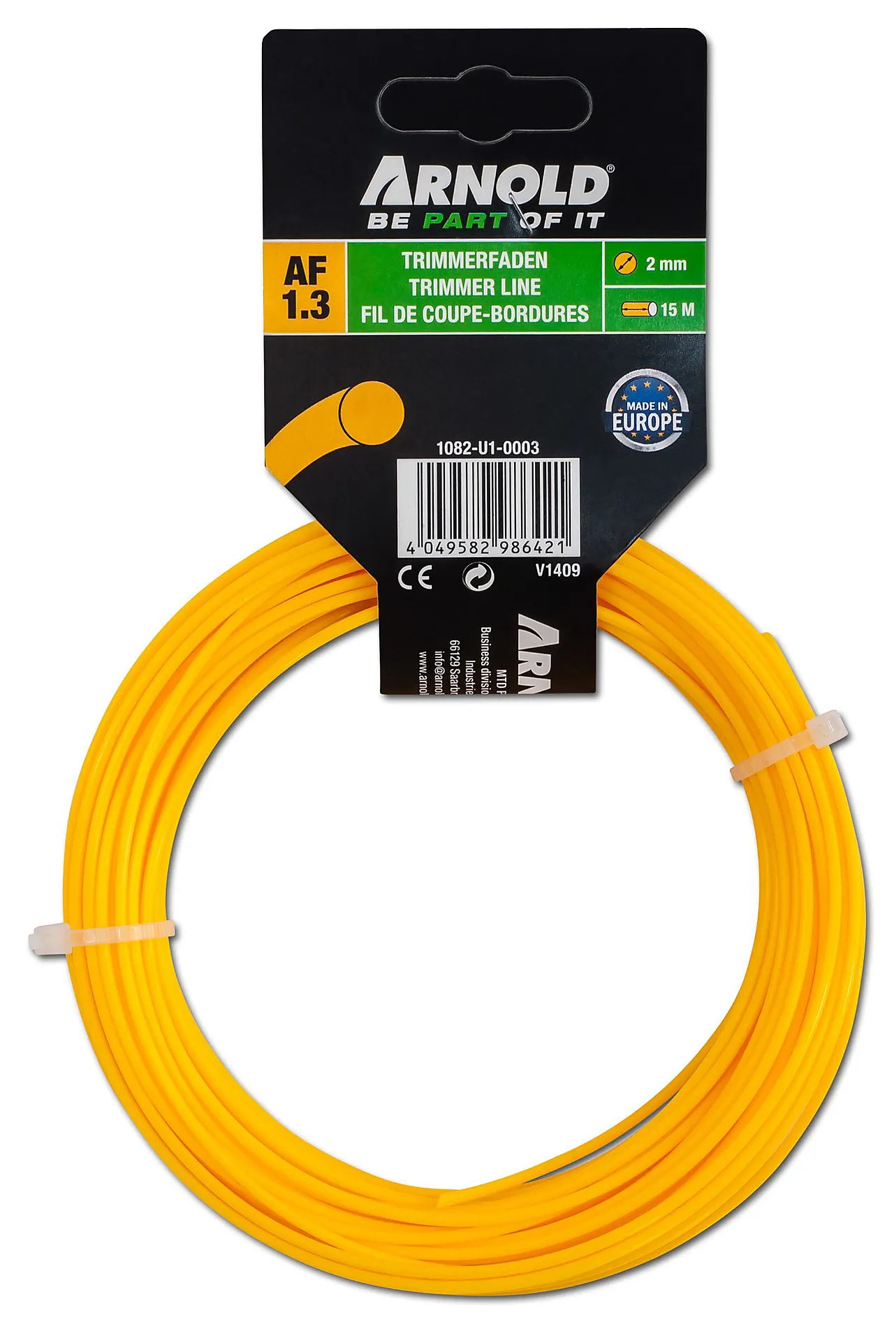 Trimmertråd rund 2,0 mm 15 meter