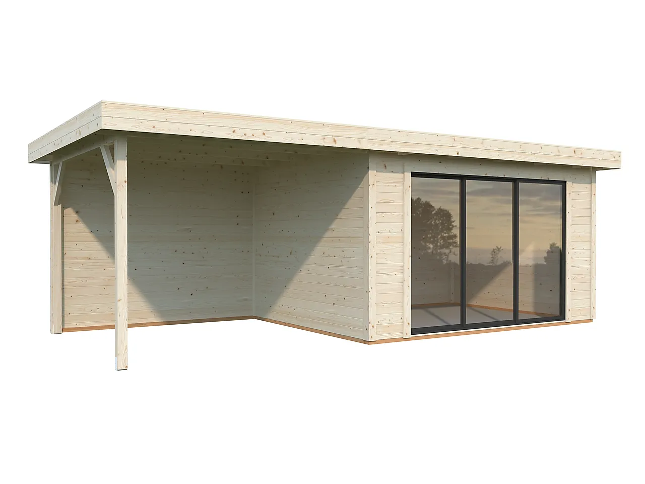 Hagestue Lydia 10,8+7,6 m² slide null - null - 2 - Miniatyr