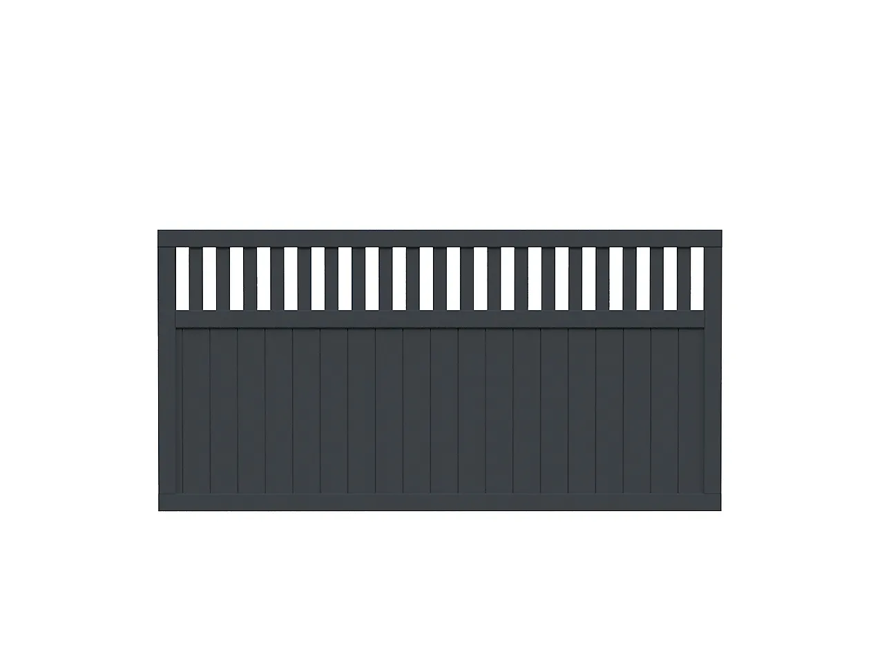 Levegg Elke 180x90 gråmalt. 33x57 mm 12 mm panel null - null - 3 - Miniatyr