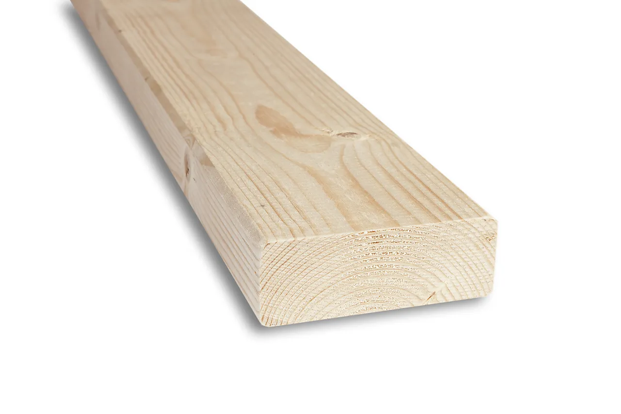 Konstruksjonsvirke C24 ubehandlet gran 36x98 mm null - null - 2 - Miniatyr