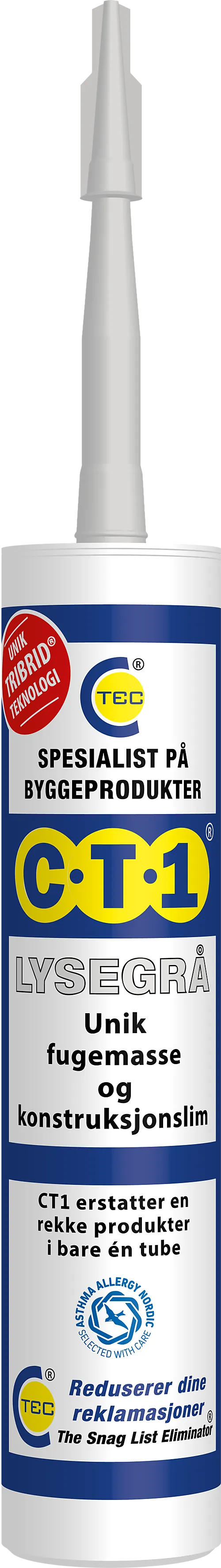 CT1 Fugemasse lys grå