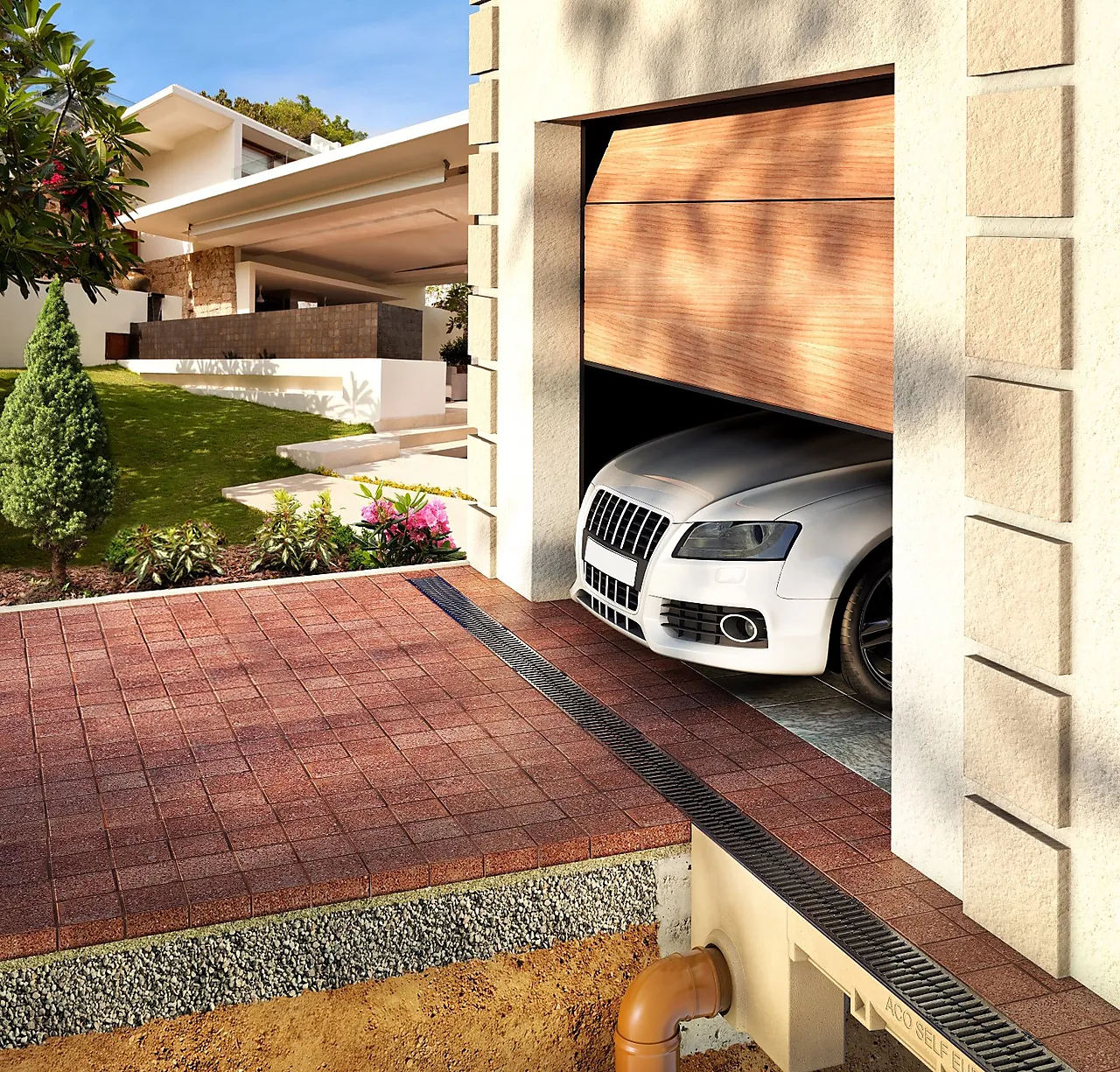 Løvfanger til euroline/hexaline leveres i 3 deler null - null - 3 - Miniatyr