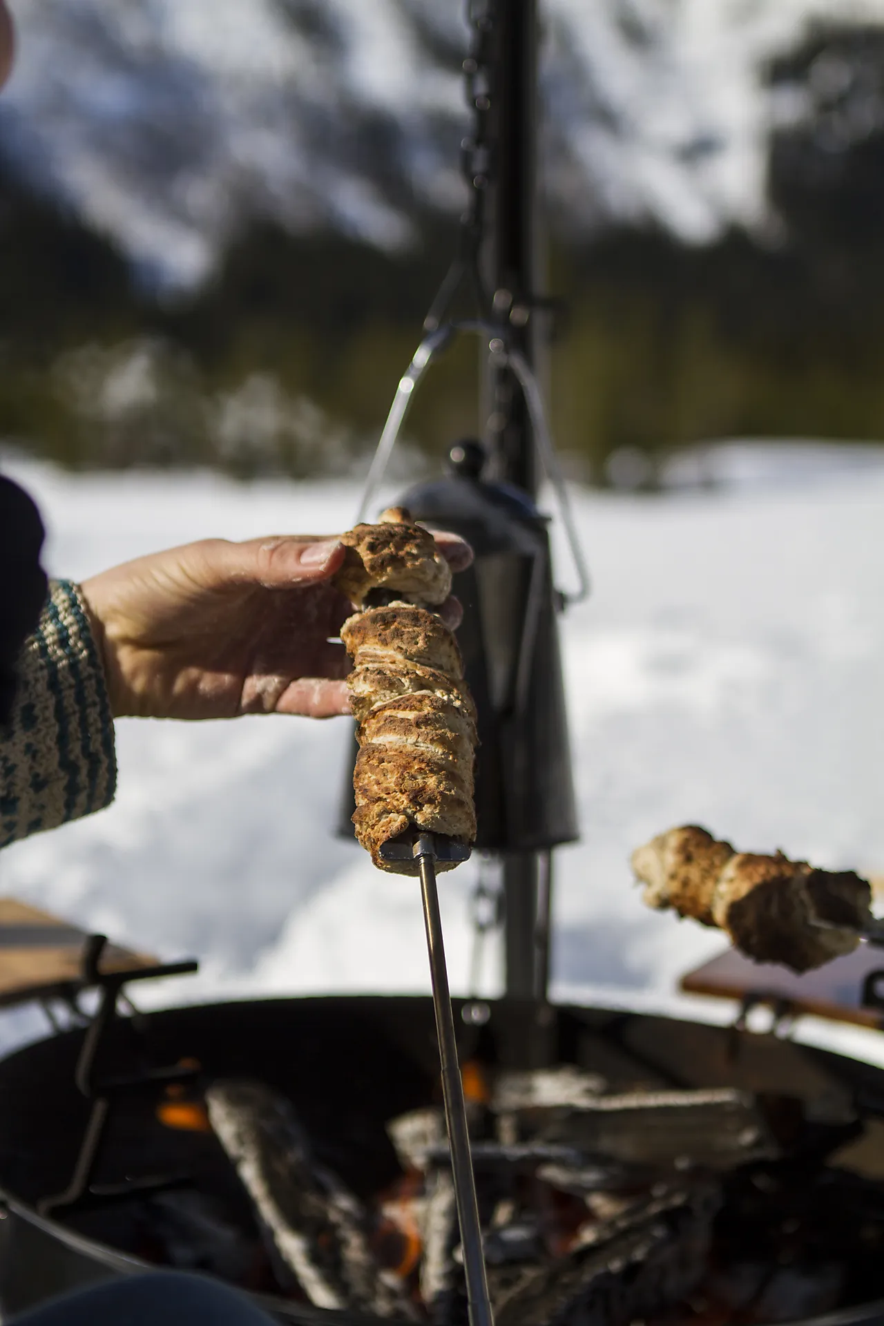 Grillspyd for pinnebrød null - null - 2 - Miniatyr