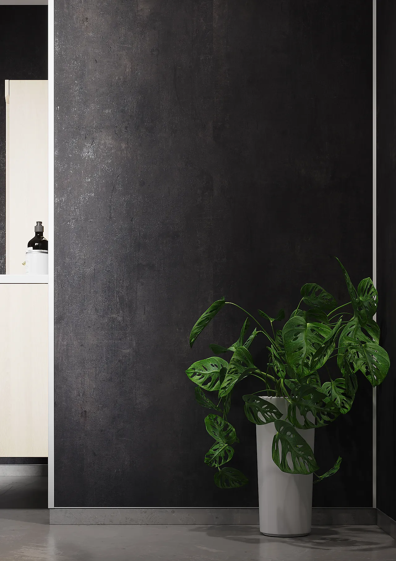 Baderomsplate lentini dark 11x620x2400 mm Baderomsplate lentini dark 11x620x2400 mm