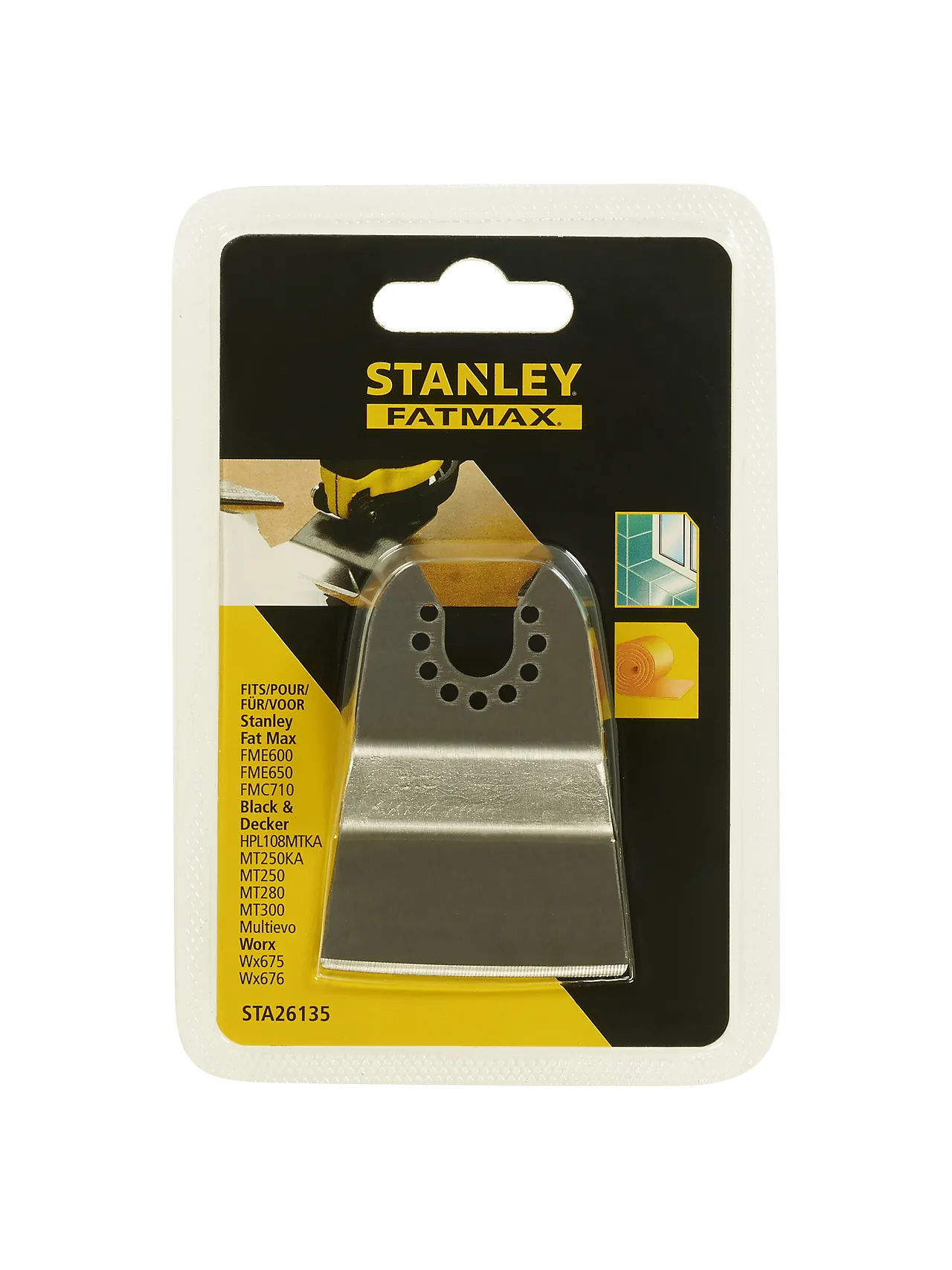 Skrape 52x26mm sta26135 til multikutter Skrape 52x26mm sta26135 til multikutter