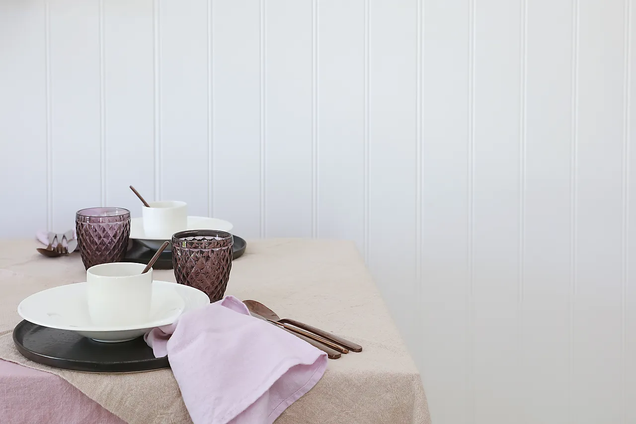 Veggplate trefiber perlestaff hvit 11x620x2390 mm null - null - 2 - Miniatyr