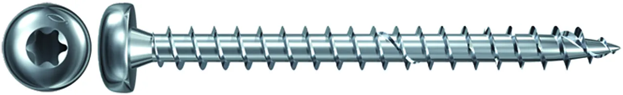 Treskrue FPF II PT 5,0x50 mm BZ BK 8 stk