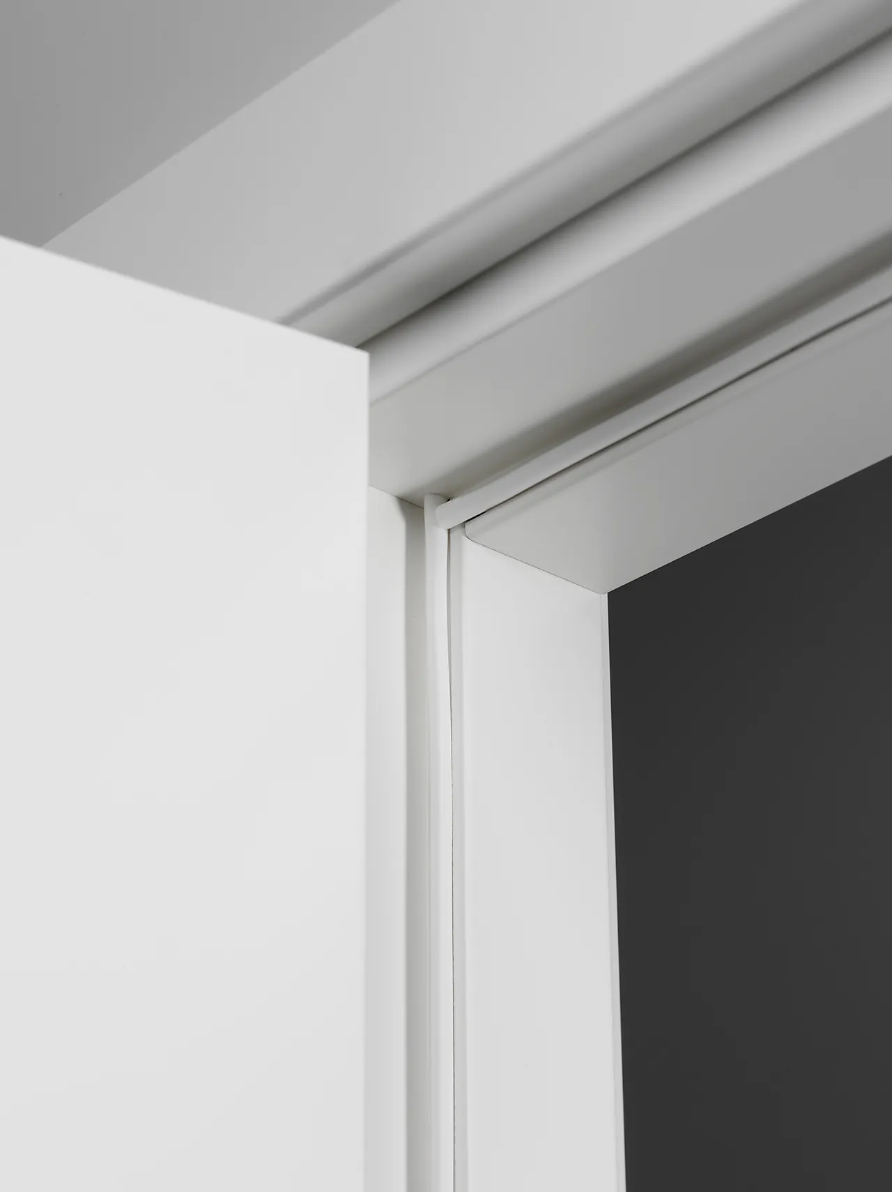 Karm pluss 121mm 9x21 klass hvit/u ncs s0500-n  uten terskel