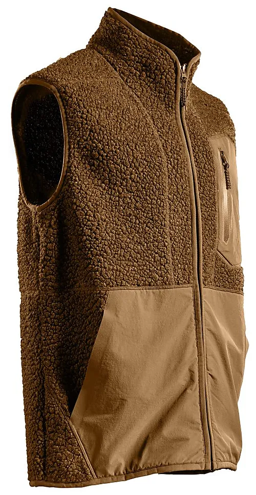 Fiberpelsvest 22465 brun 2XL