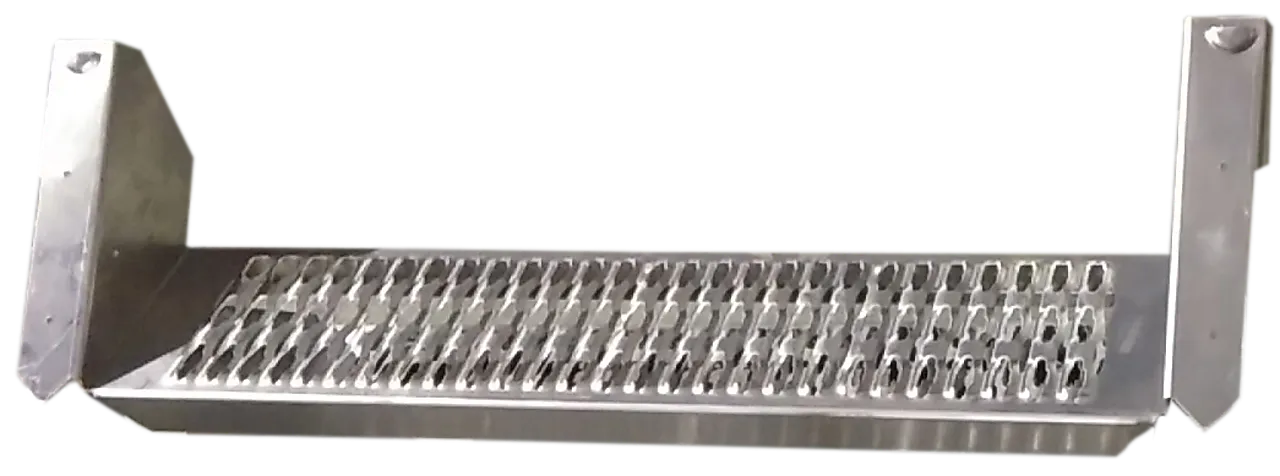 Trappetrinn 40° 900mm aluminium 900mm x 200mm