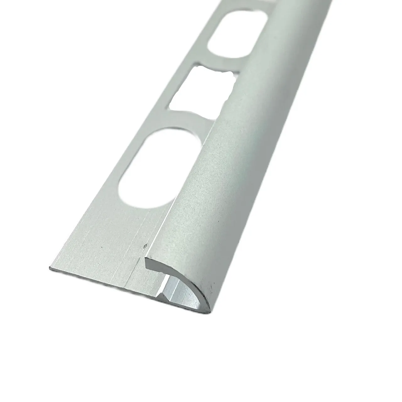 Hjørnelist alu sølv eloksert 10mm