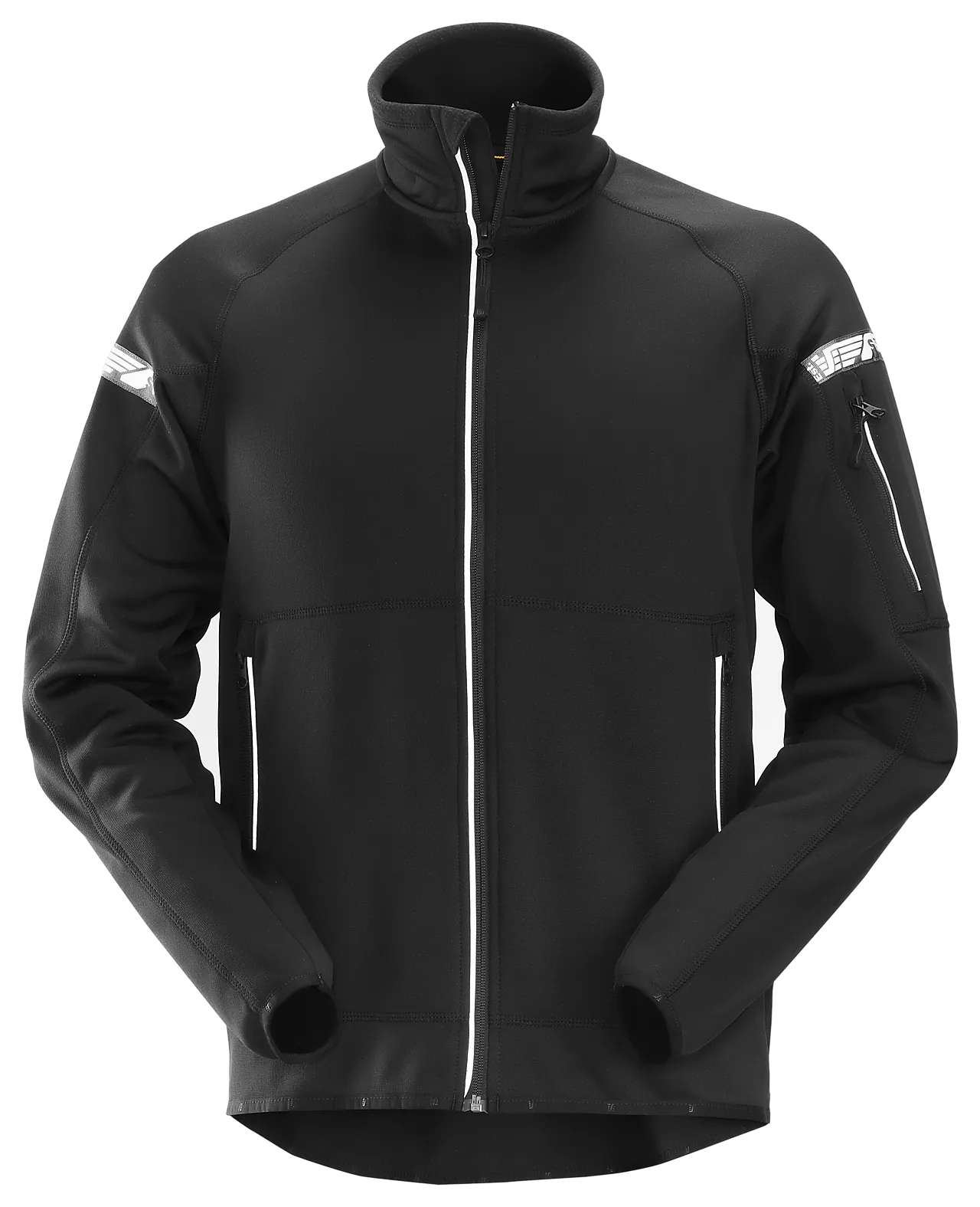 Fleecejakke sort str S Fleecejakke sort str S