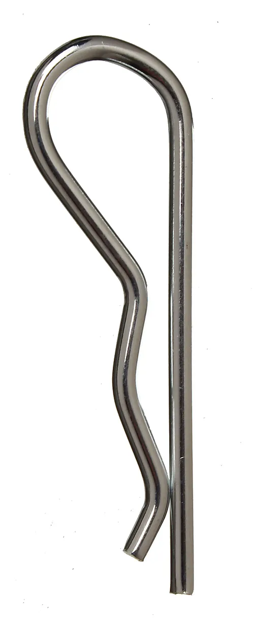 Fjærpinne 3 mm 2 stk blå