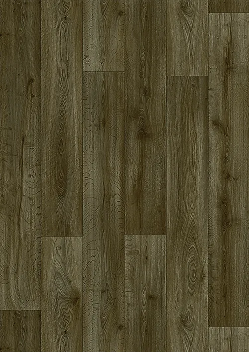 Vinylgulv 4m fumed oak medium brown rul25lm