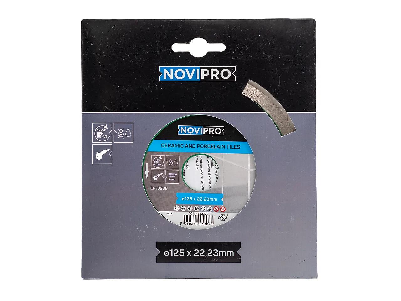 Diamantblad vinkelsliper flis 125x22,23 mm null - null - 2 - Miniatyr