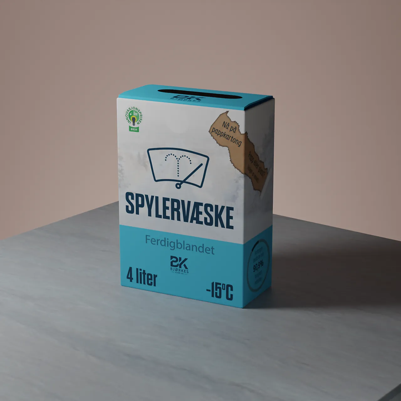 Spylervæske kartong -15GR PAK A2x2L Spylervæske kartong -15GR PAK A2x2L