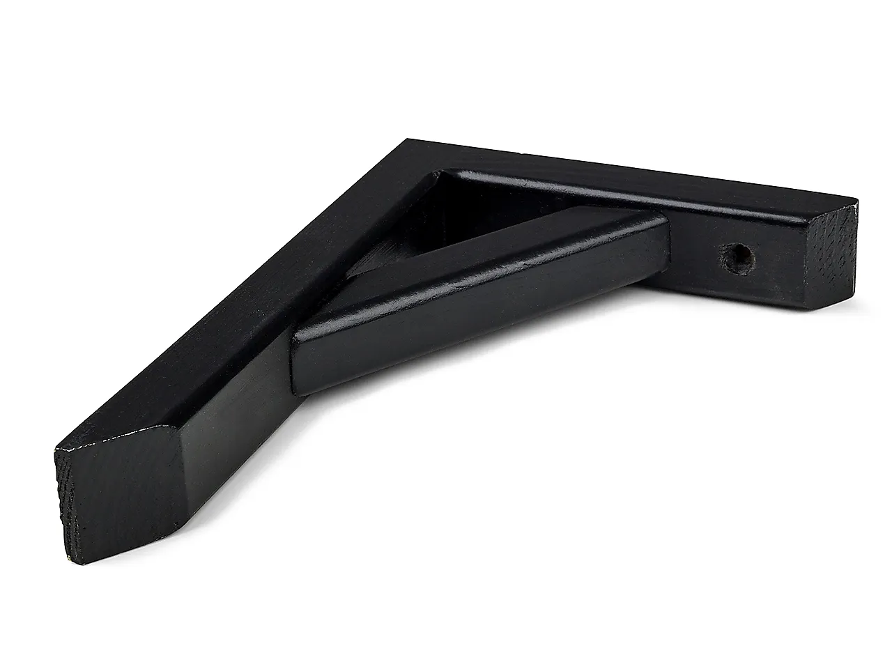 Hyllevinkel 300 140x200 mm sort maks belastning 20 kg