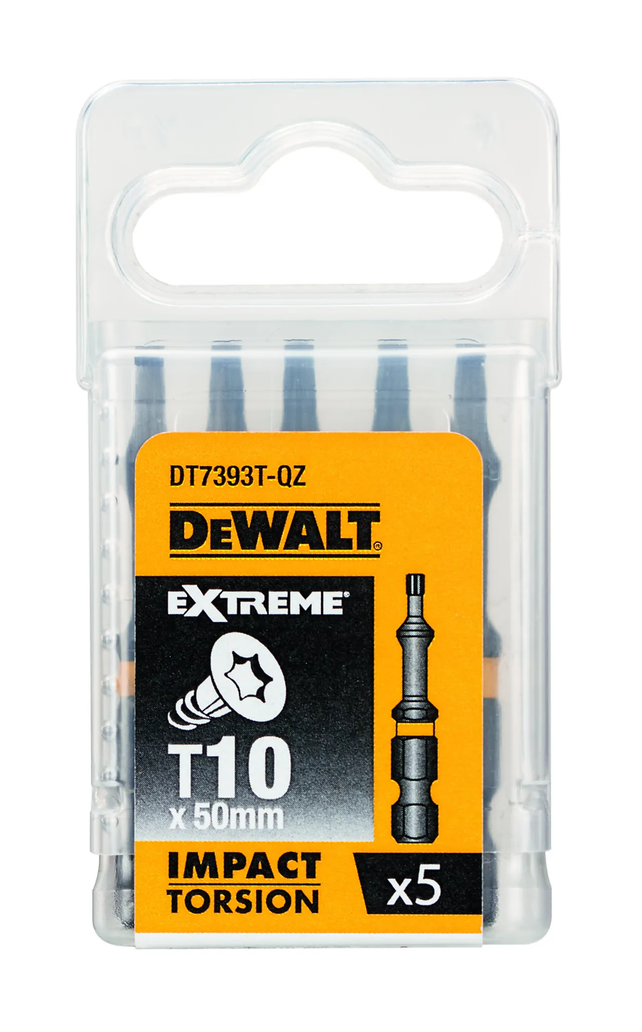 Bits T10x5 50 mm for slagtrekker Bits T10x5 50 mm for slagtrekker