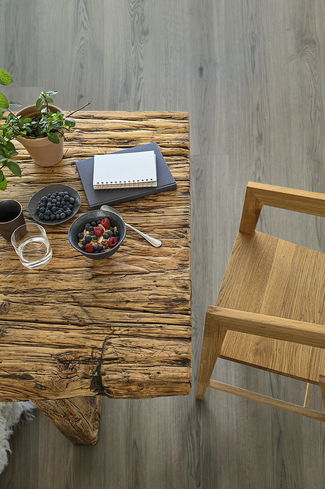 Bjelin vinylgulv Core Canton smoked grey Bjelin vinylgulv Core Canton smoked grey