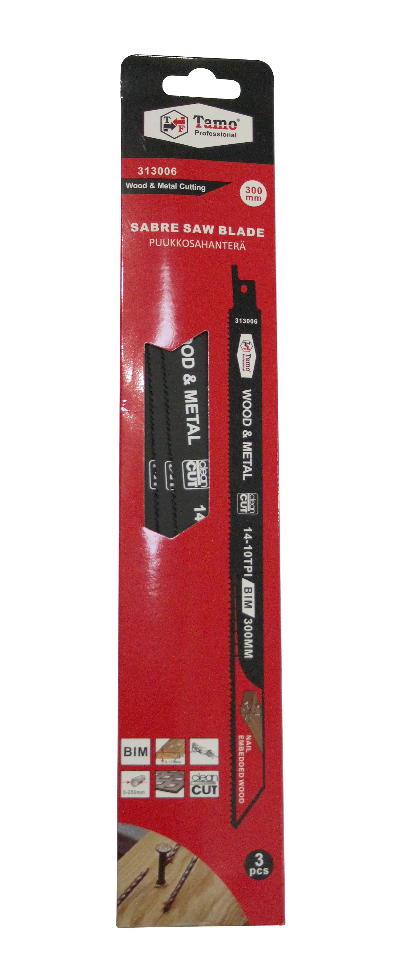 Sagblad sabel 10-14 tenner 300 mm null - null - 2 - Miniatyr