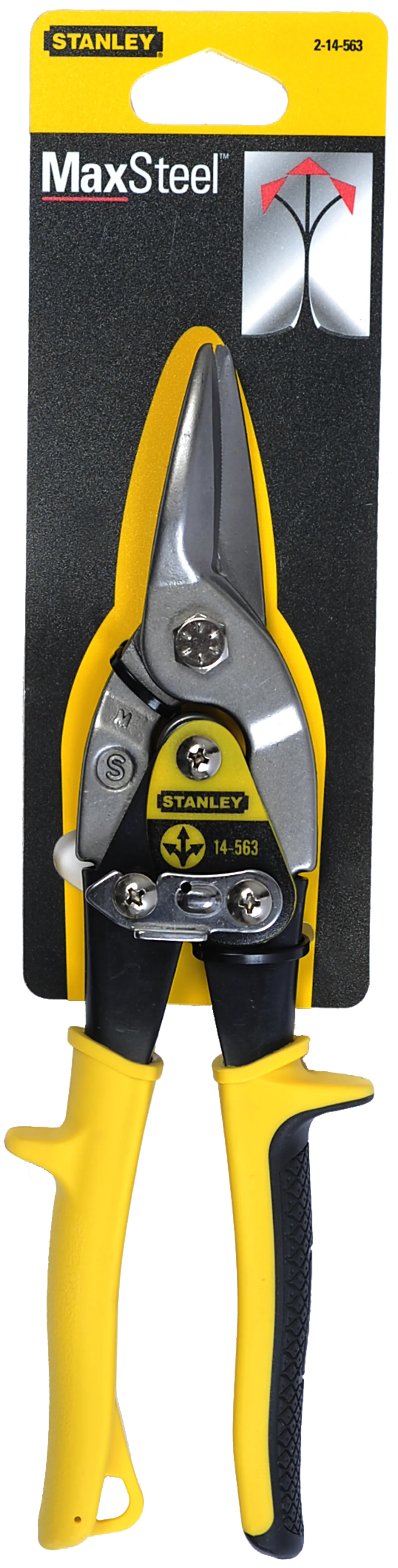 Blikksaks rettskjær gul 2-14-563 stanley Blikksaks rettskjær gul 2-14-563 stanley