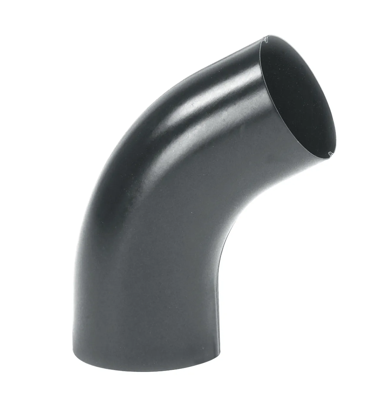 Bend 70° 75mm svart plannja