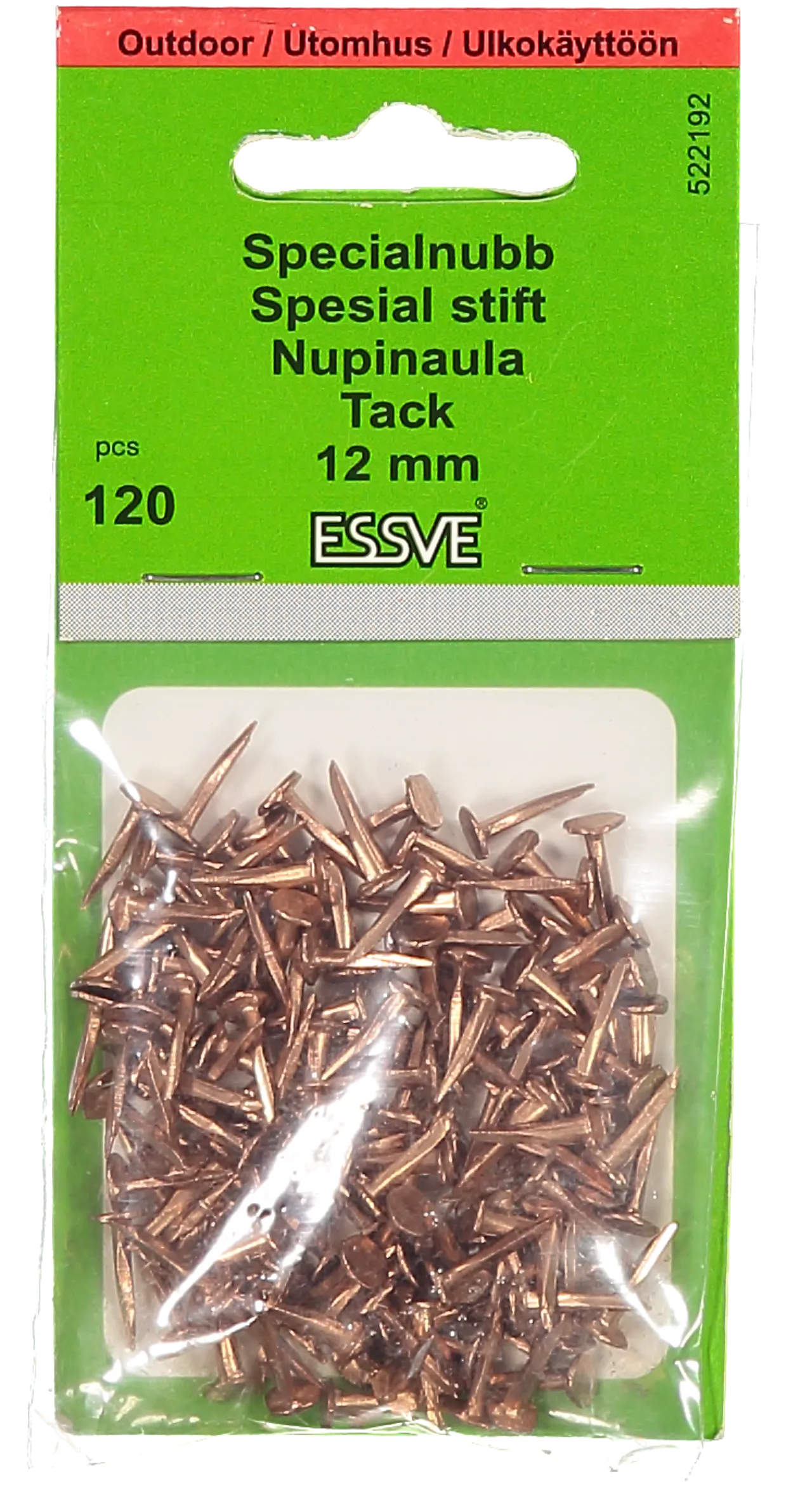 Spesialstift 12mm kobber a-120 essve