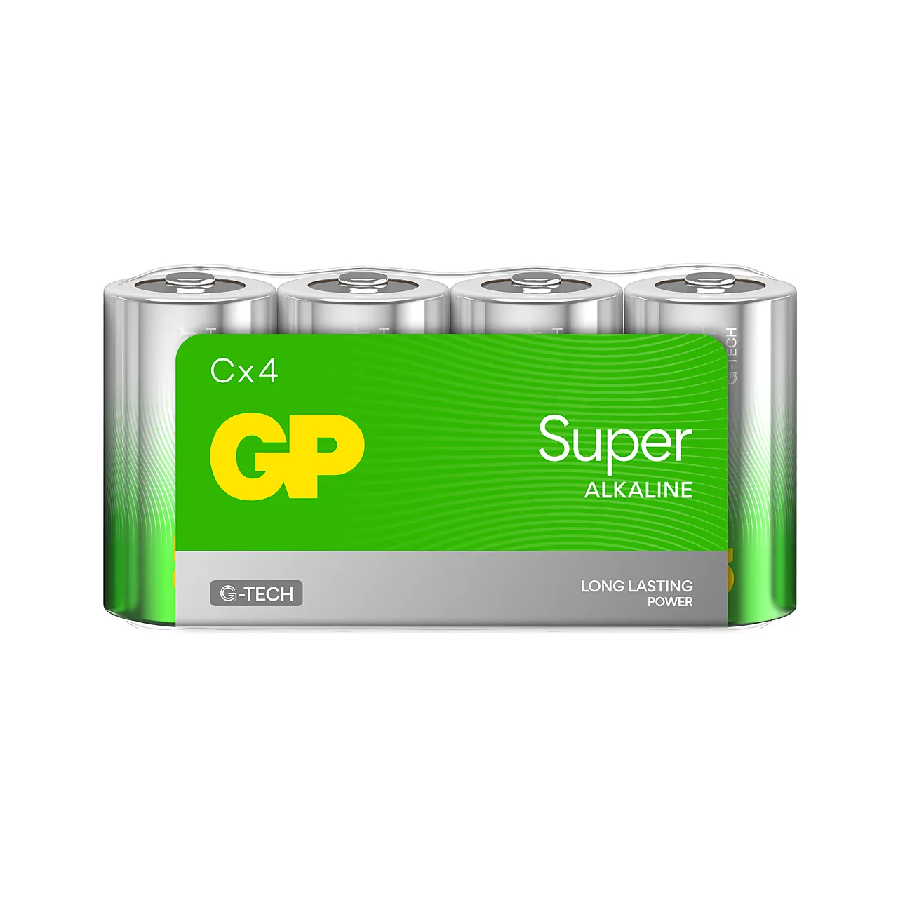 C-batteri Super Alkaline 14A/LR14 4 stk C-batteri Super Alkaline 14A/LR14 4 stk