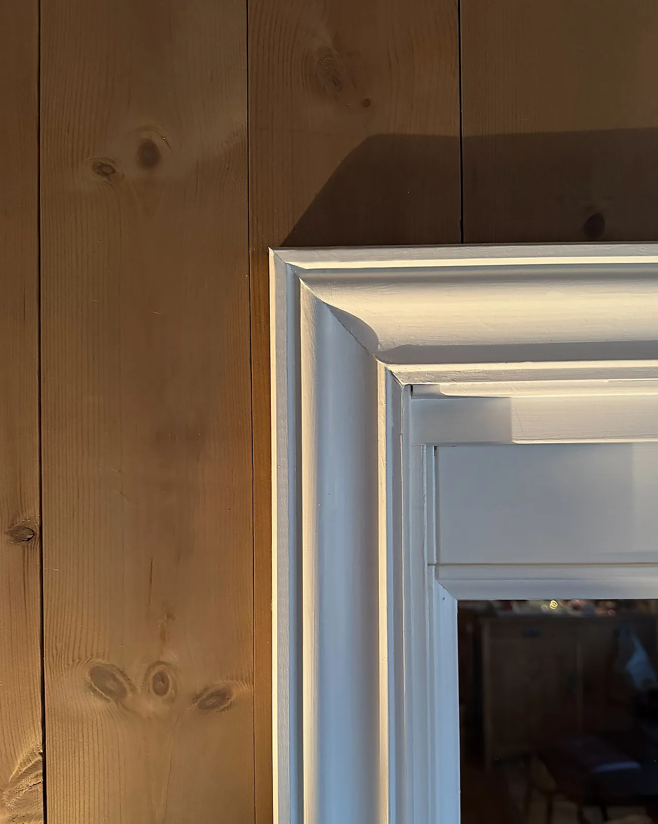 Karmlist furu profilert CW133 hvit bomull S0502-Y 15x70x4400 mm null - null - 3 - Miniatyr