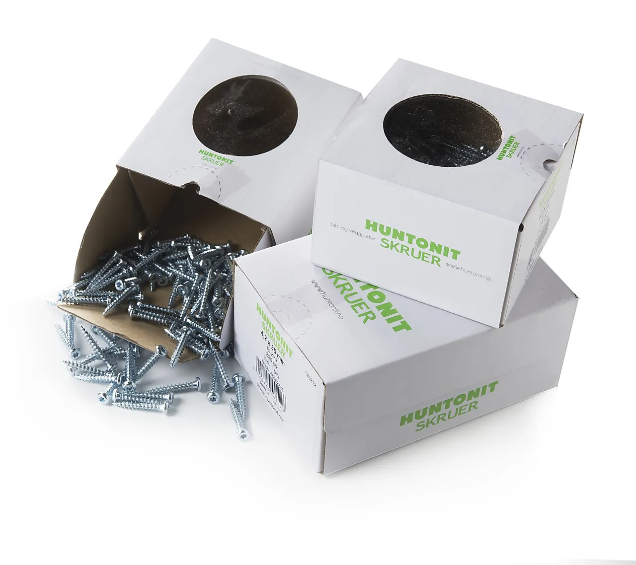 Huntonit skruer til veggplater 250 stk 4,2x35mm null - null - 3 - Miniatyr