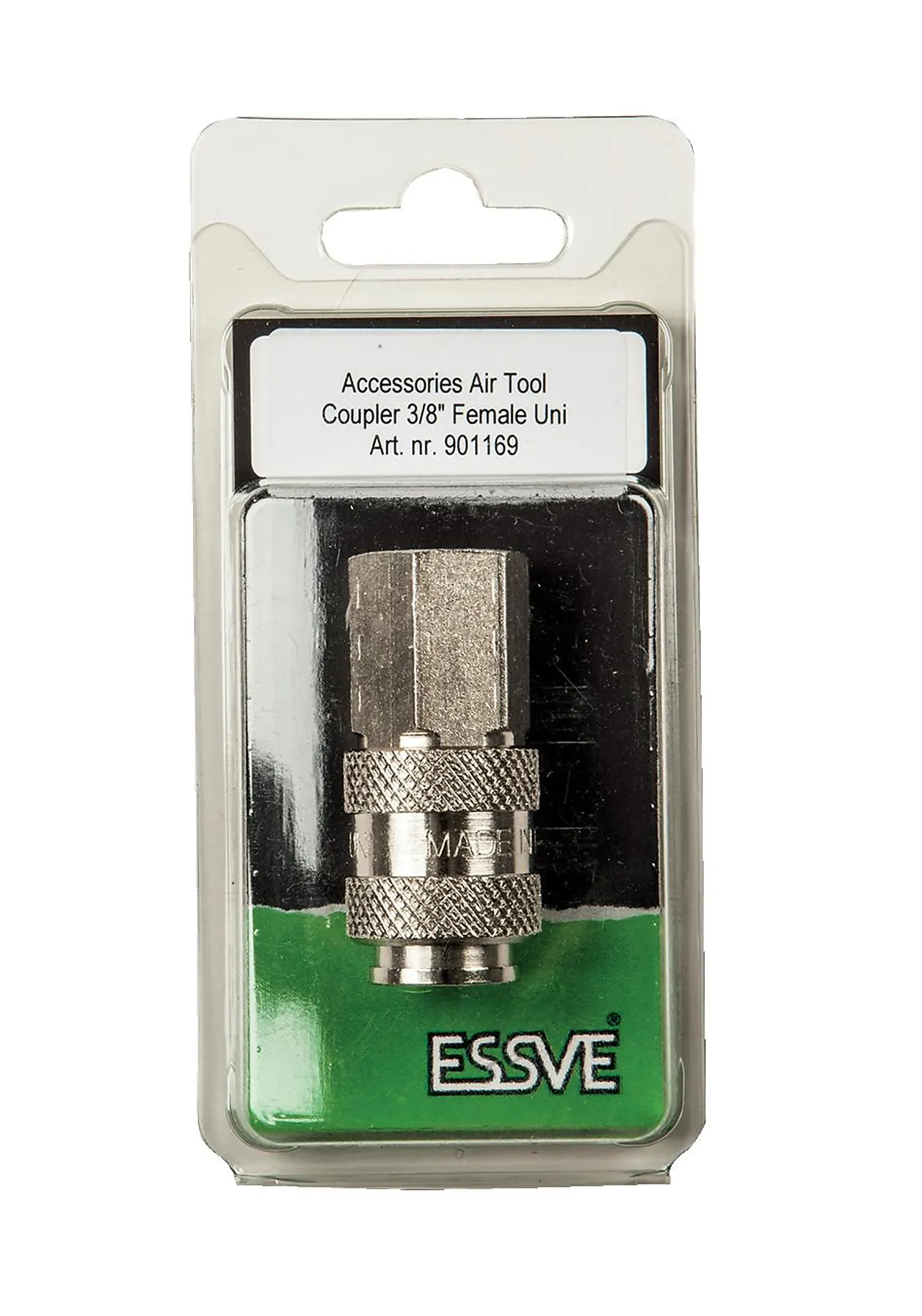 Kobling euro/320 innvendig gjenge 3/8"