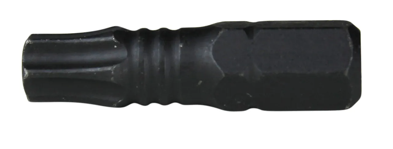 Bits tx25x25mm impact/torsion 2 stk/sb-kort tecos