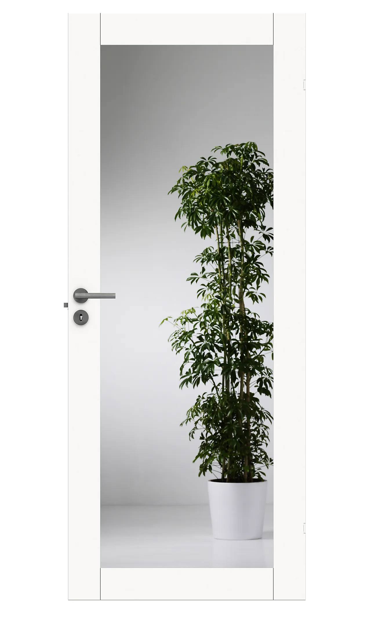 Innerdør Unique GW01L 100x210 cm hvit Innerdør Unique GW01L 100x210 cm hvit