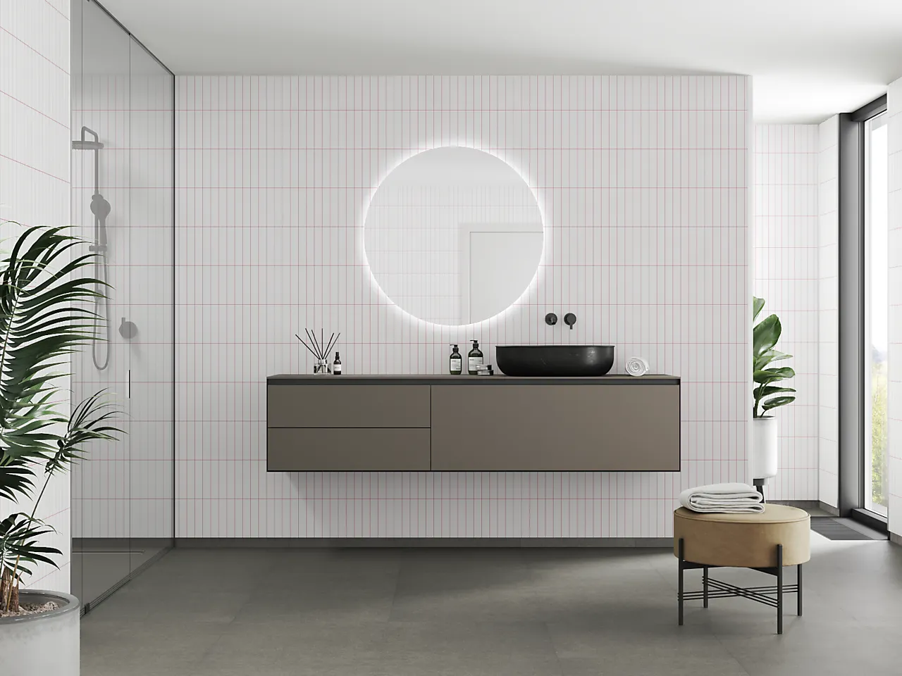 Baderomsp 9001m0420 go pink 60x80cm 10x620x2400