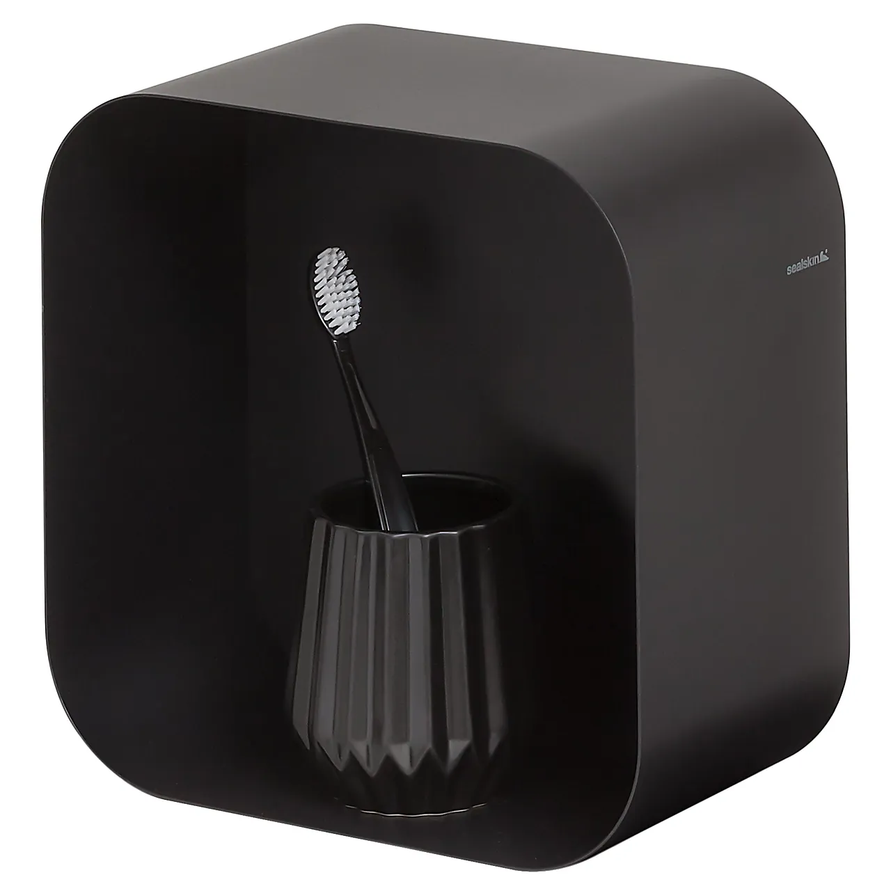 Veggboks brix mattsort liten 24x24x12cm Veggboks brix mattsort liten 24x24x12cm