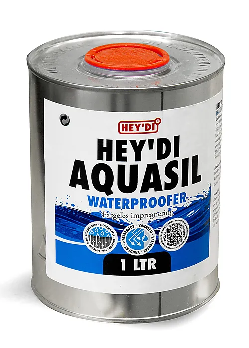 Impregnering Aquasil 1 liter Hey`di silikonimpregnering