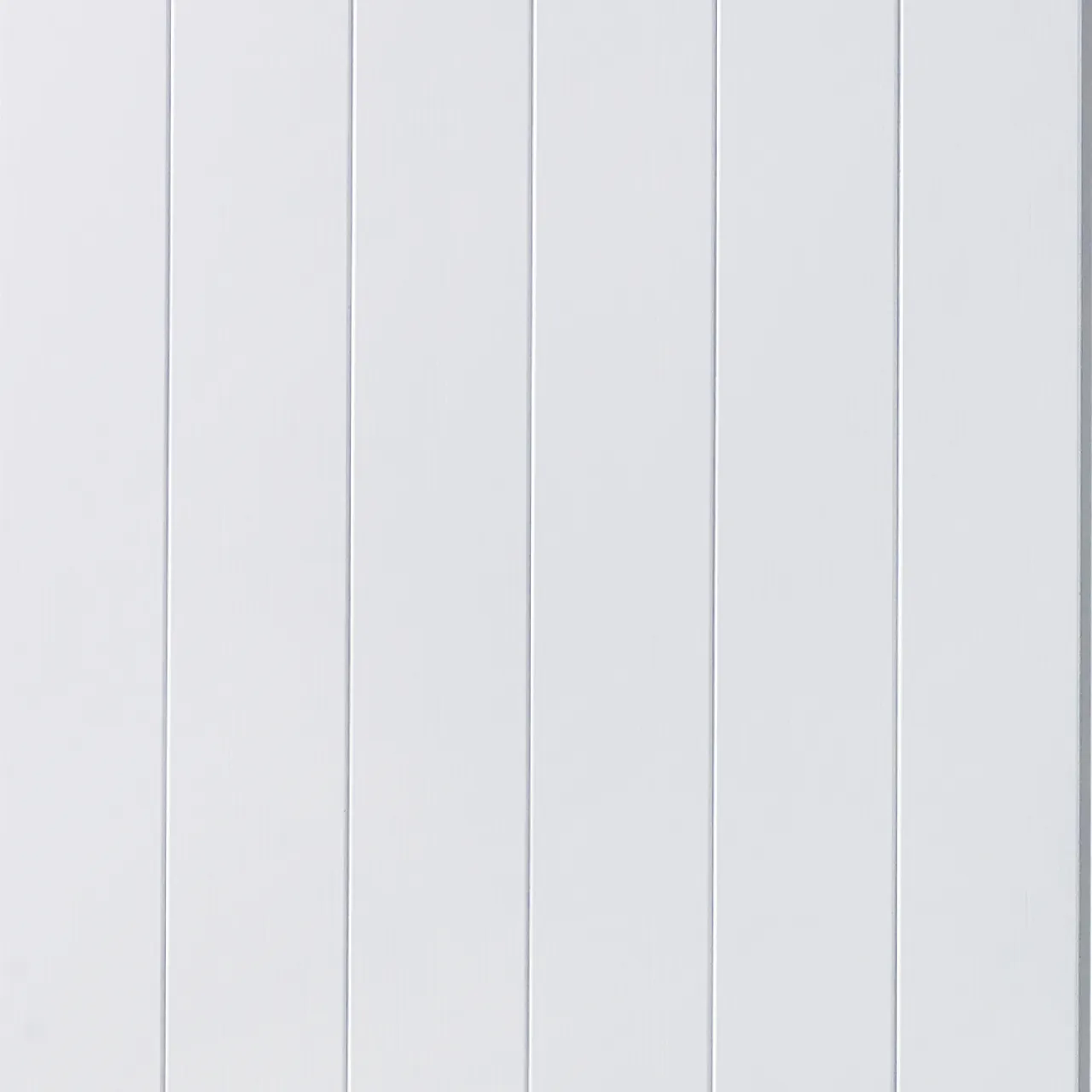 Veggpanel MDF V-fas 11x620x2390 mm 6 bord hvit bomull null - null - 3 - Miniatyr