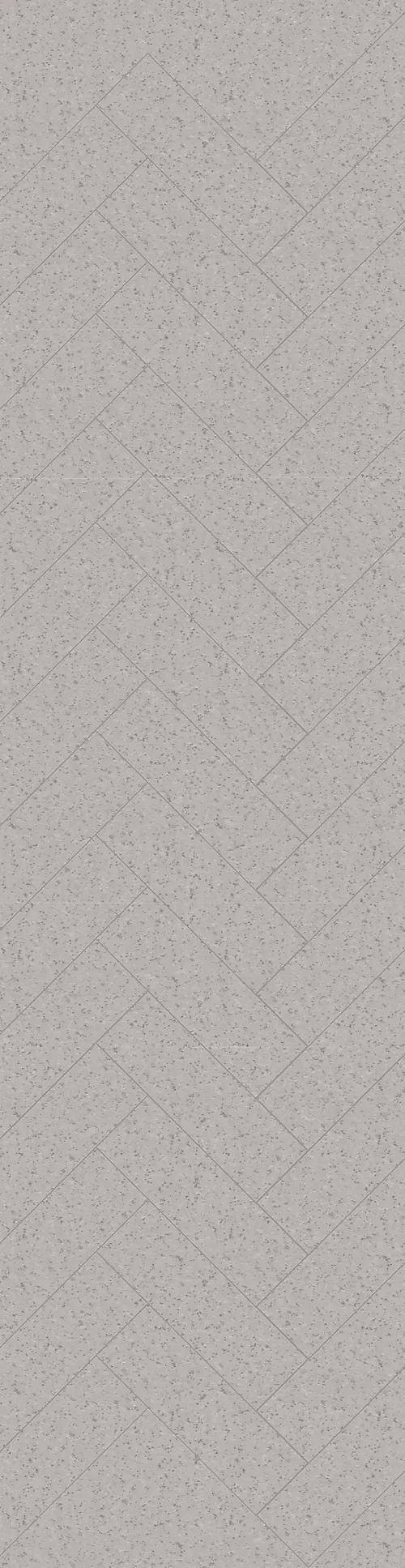 Baderomsplate 4001m72 terrazzo light fishbone 10x620x2400