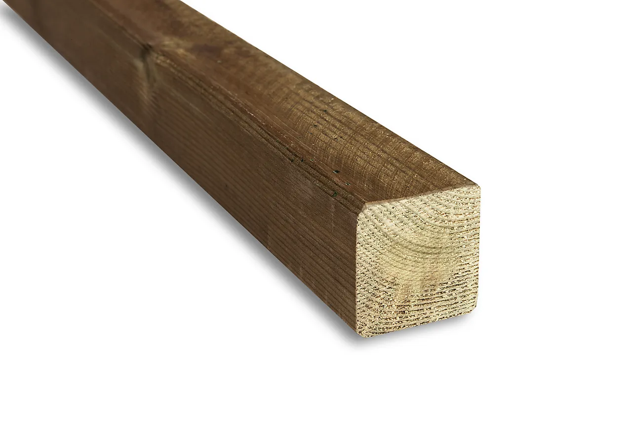 Justert lekt klasse 1 impregnert furu 48x48 mm null - null - 2 - Miniatyr