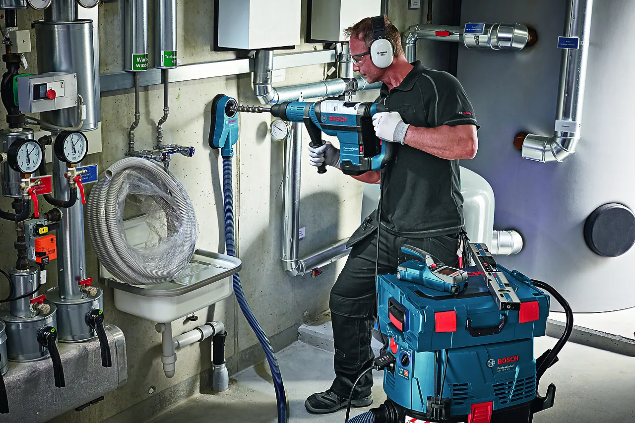 Støvadapter gde 68 for sds-max bori ng null - null - 2 - Miniatyr