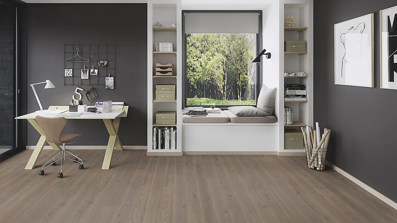 Boen Parkett India grey plank live pure null - null - 2 - Miniatyr