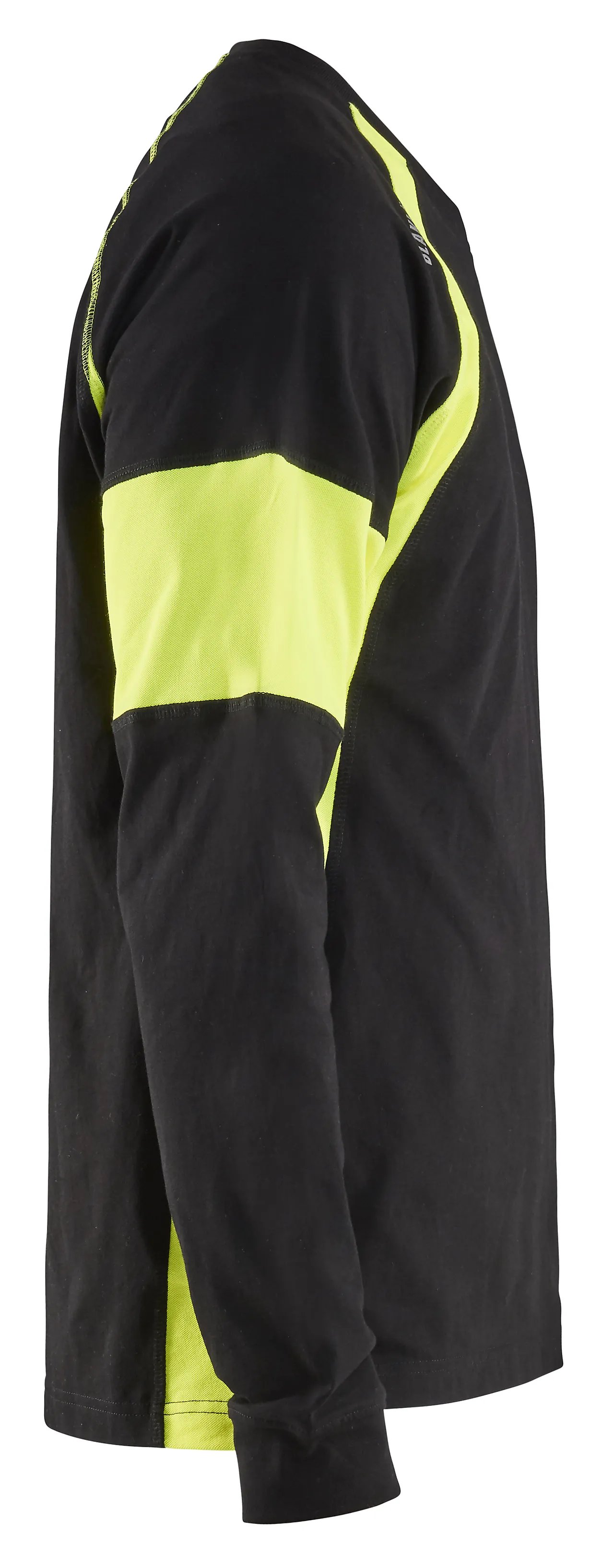 T-skjorte lang arm 3520103099334xl svart/gul null - null - 2 - Miniatyr