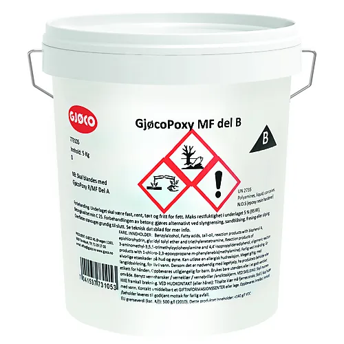 Gjøcopoxy mf del b 5 kg gjøco