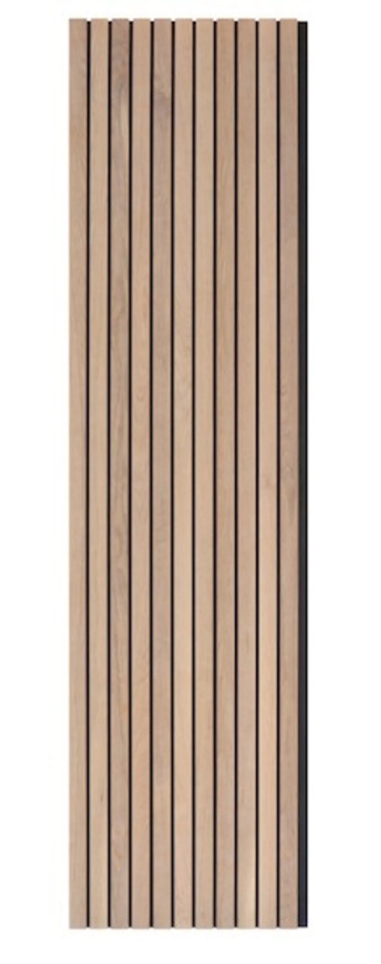 Spileplate eik helstavs hvittonet 600x2360 mm null - null - 3 - Miniatyr