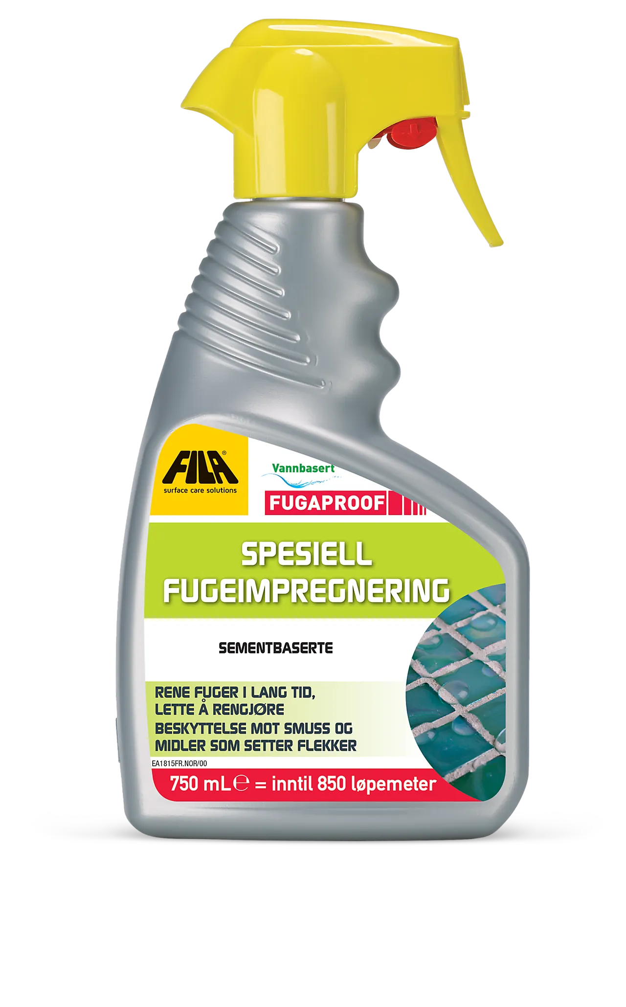 Impregnering fugaproof 0,75l for sementfuger