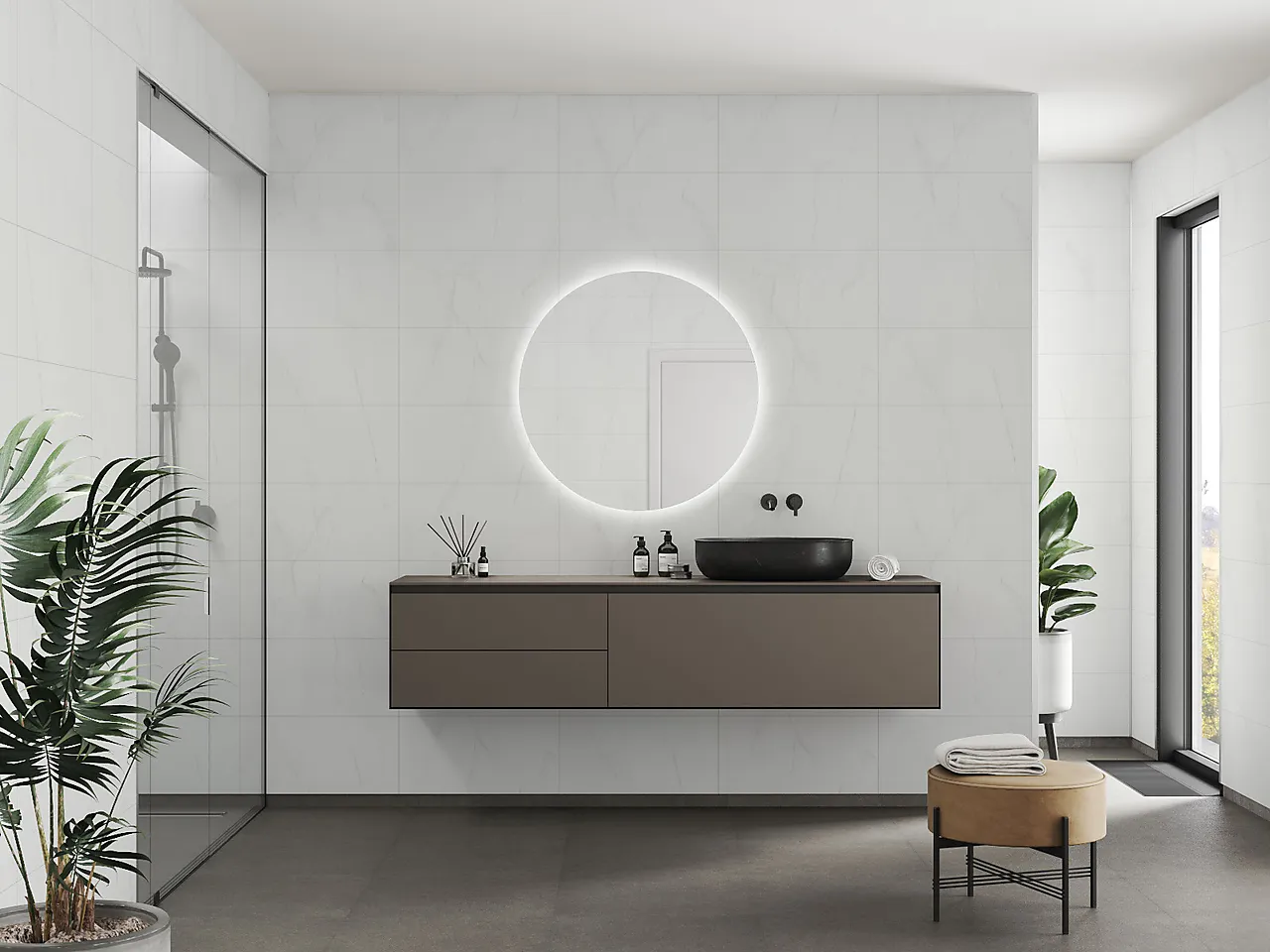 Badersomspanel 2487tm6030 bianco marble 60x30cm 10x620x2720 null - null - 2 - Miniatyr