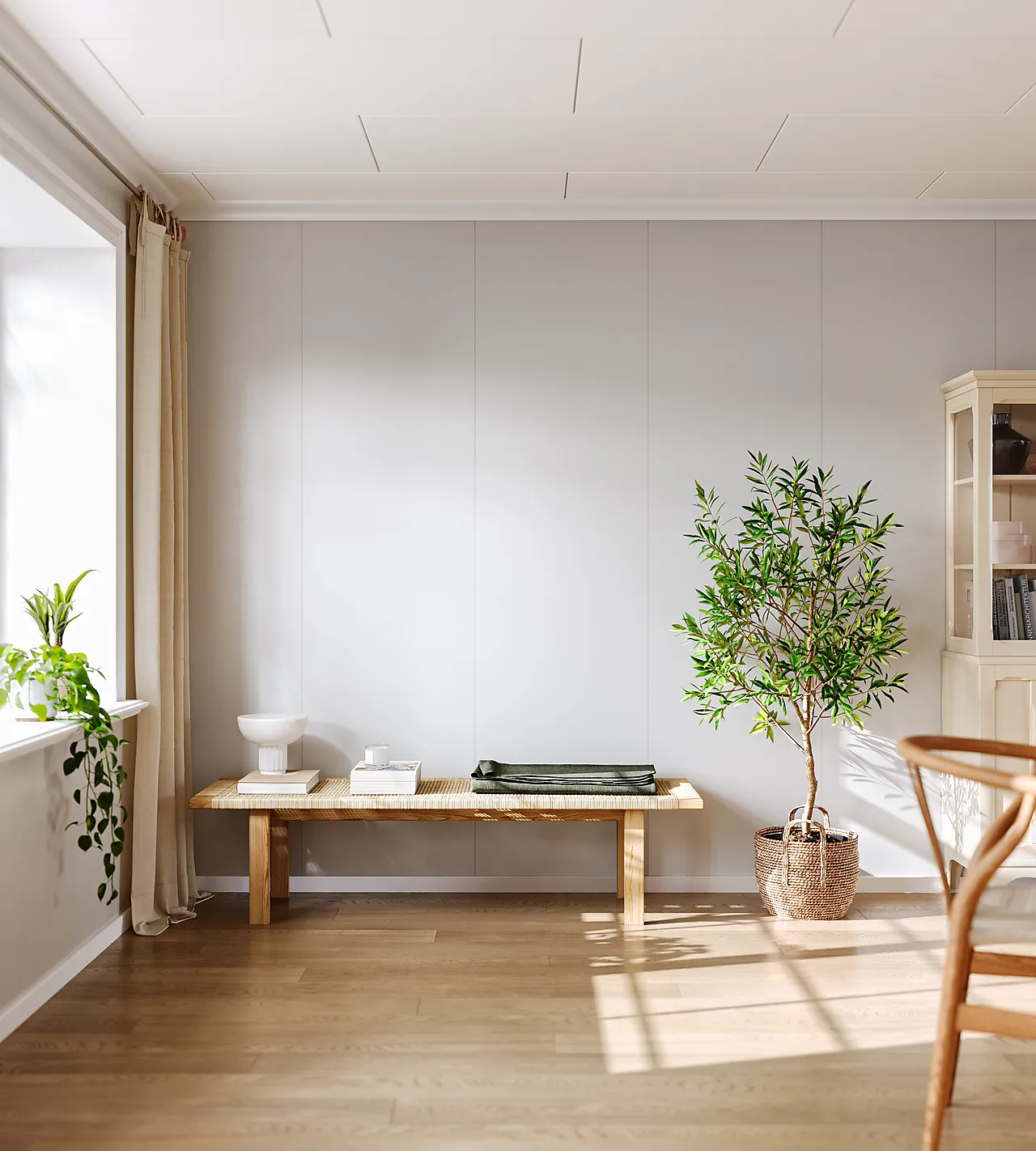 Veggplate trefiber mikrofuge frost 11x620x2390 mm null - null - 3 - Miniatyr