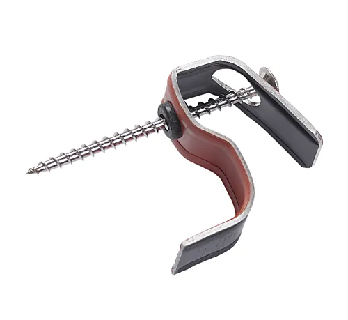 Møneklips m/ skrue kdn 50 stk svart