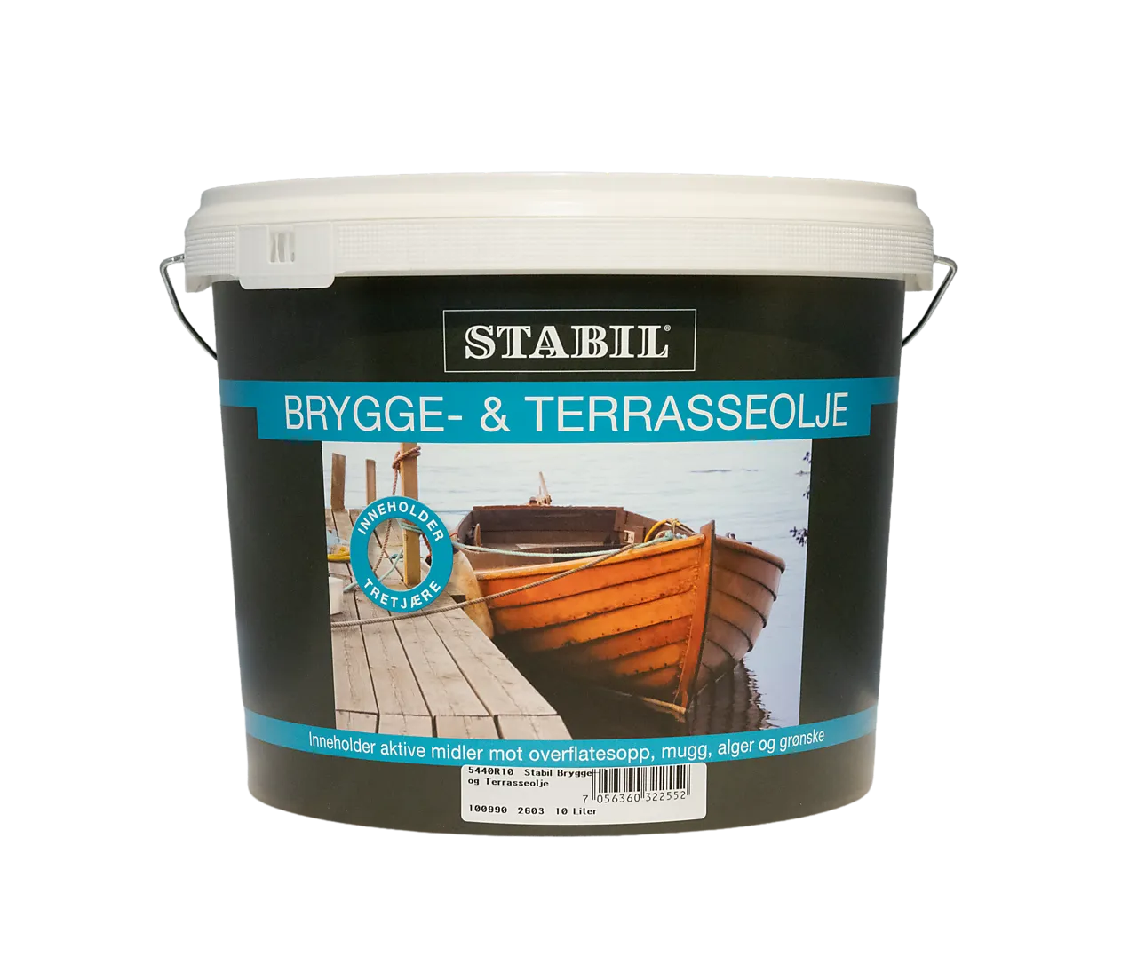 Brygge- og terrasseolje 9 liter